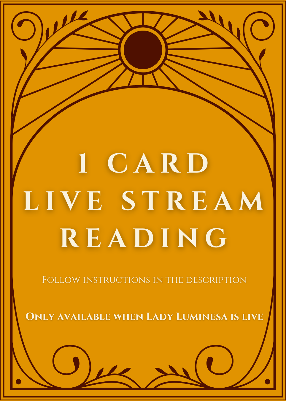 1 Card - Live Stream