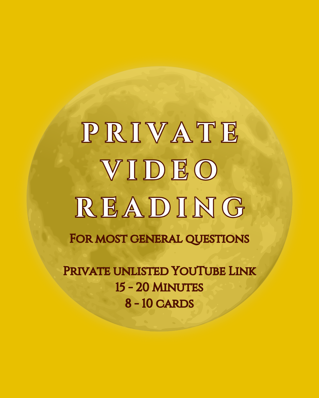 Private Tarot Reading