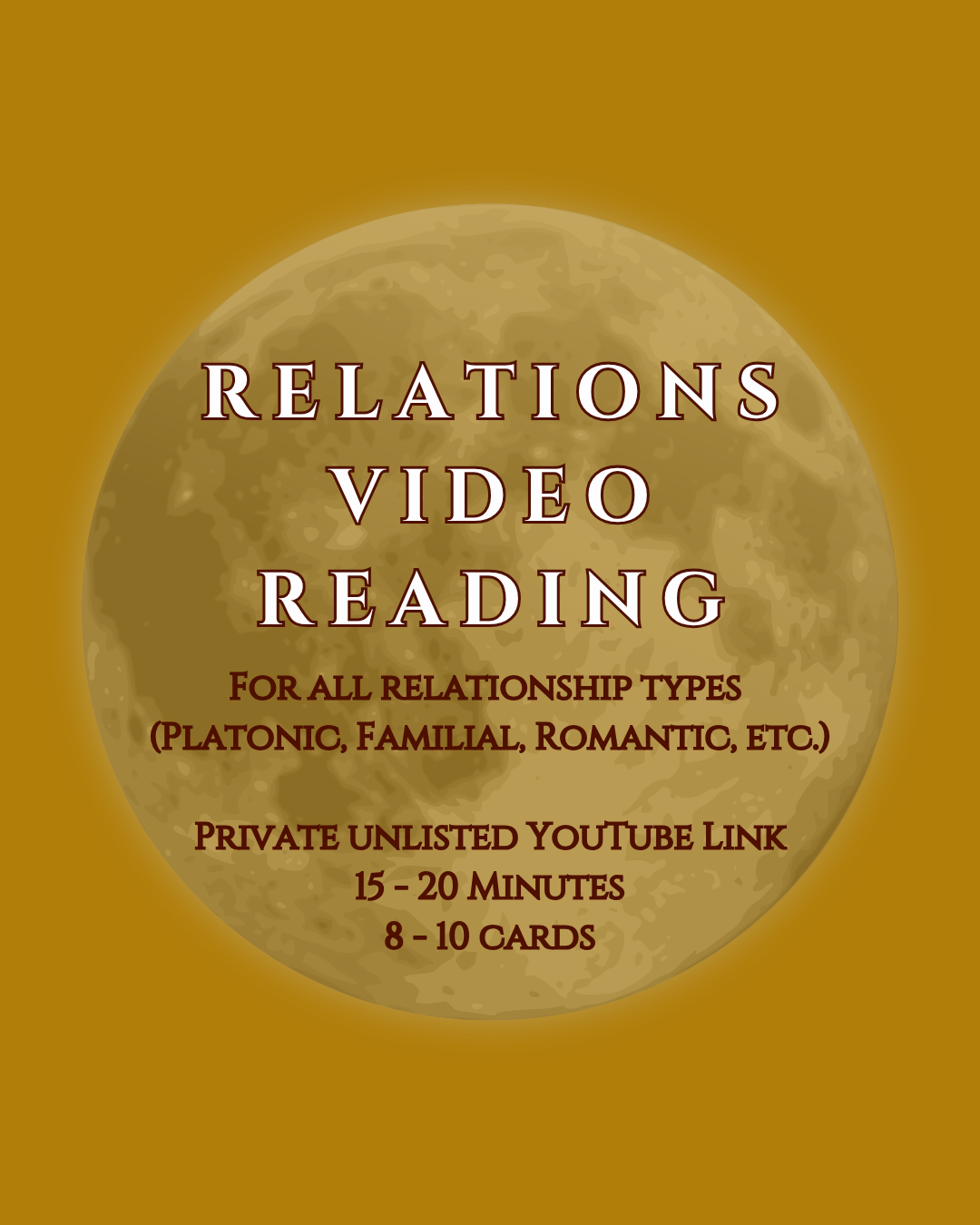 Relations Private Tarot Reading